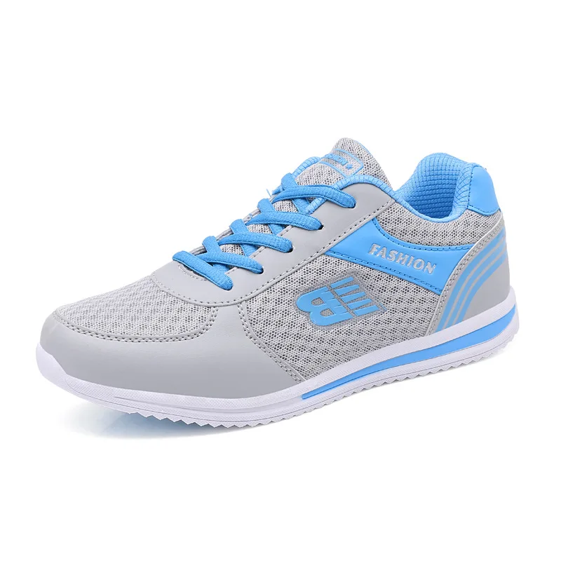 

2019 Autumn Sneakers Women Casual Shoes Women White Mesh Vulcanized Shoes Woman Breathable Flats Female Walking Shoes