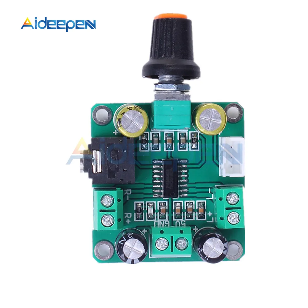 1 комплект DC 5V 2.5A-3A 2*3 W PAM8403 Аудио усилитель плата модуль цифровой стерео двойной