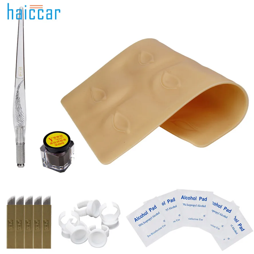 HAICAR Pro Высокое качество микроблейдинг Перманентный 3D макияж бровей Тату игла