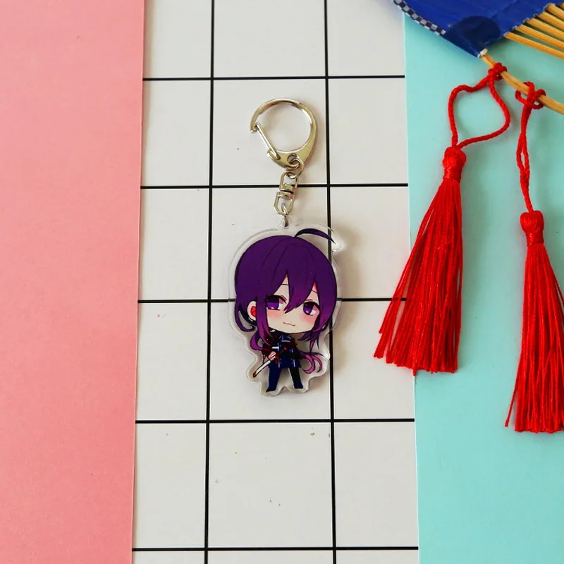 11 types Game Touken Ranbu Online Acrylic Keychain Hotarumaru Nakigitsune Limited Charm Bag Phone Keyring Birthday Gift dropship | Украшения