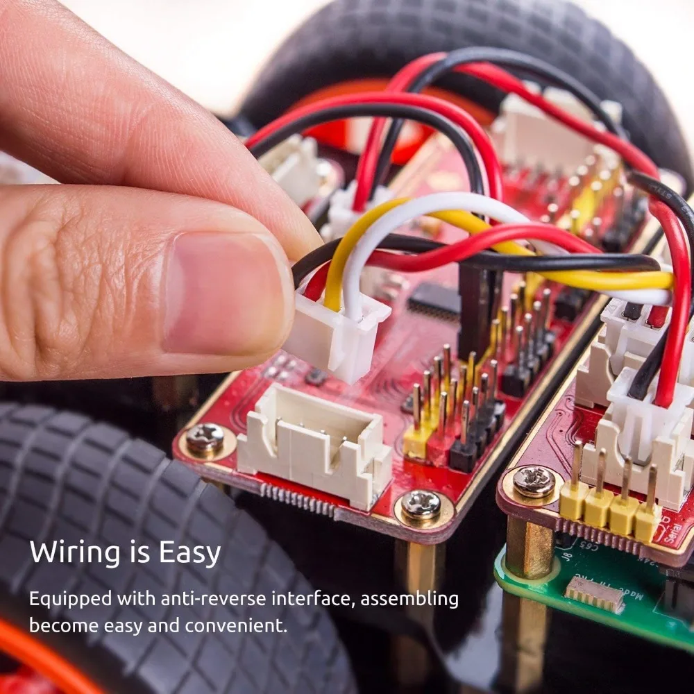 Умный видеоавтомобильный комплект SunFounder V2.0 для Raspberry Pi 4 Model B 3B + 2B электронная