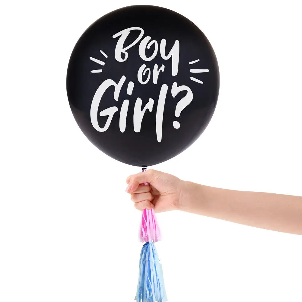 FANLUS 36 &quotдевочка или мальчик пол Reveal Baby Shower Party Confetti Balloon Kit|Воздушные шары и