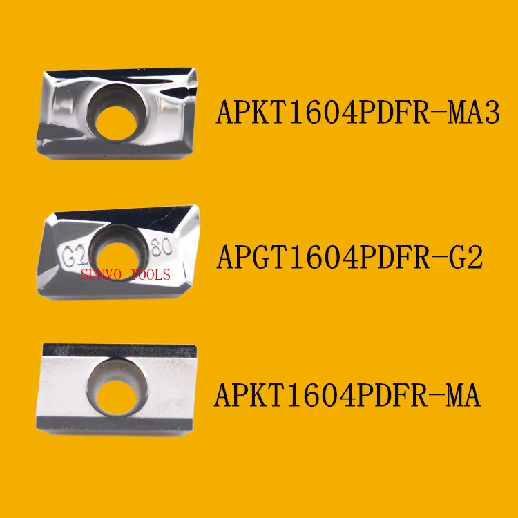APKT1604 APKT1604PDER APKT1135 APKT1003 APKT1135PDER MA/MA3 H01 APGT1604/APGT1135 G2 HTi01 R0.8 фрезерные пластины|insert|h01insert