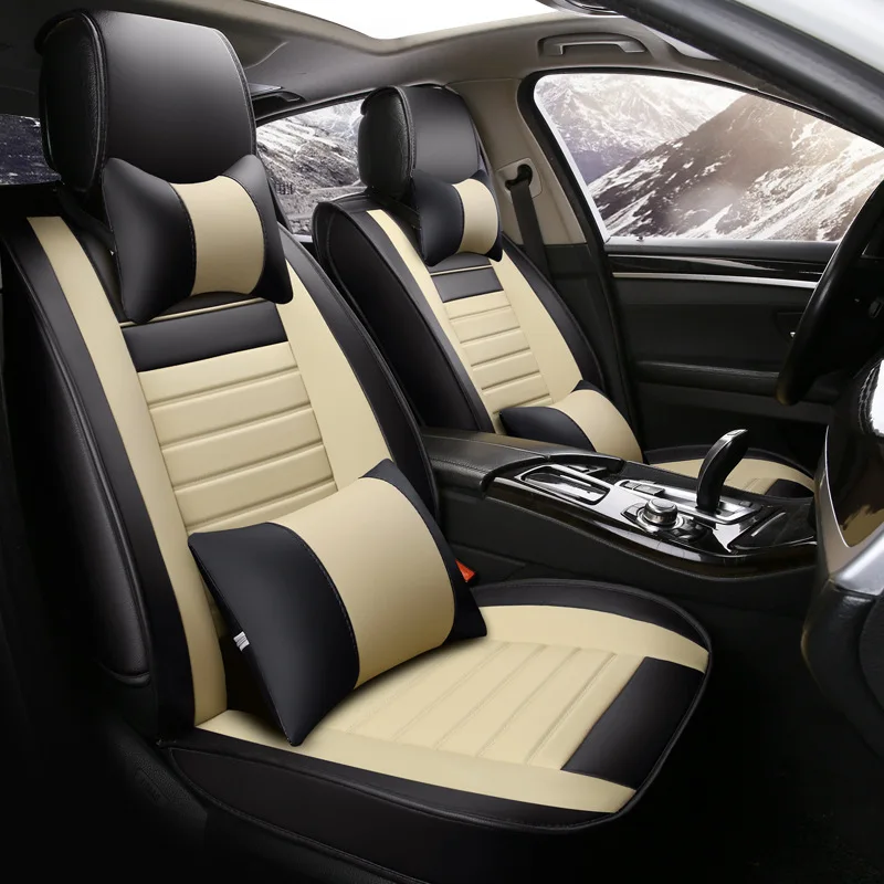 Новый Роскошный PU кожаный чехол на автомобильное сиденье автомобильный для bmw e60