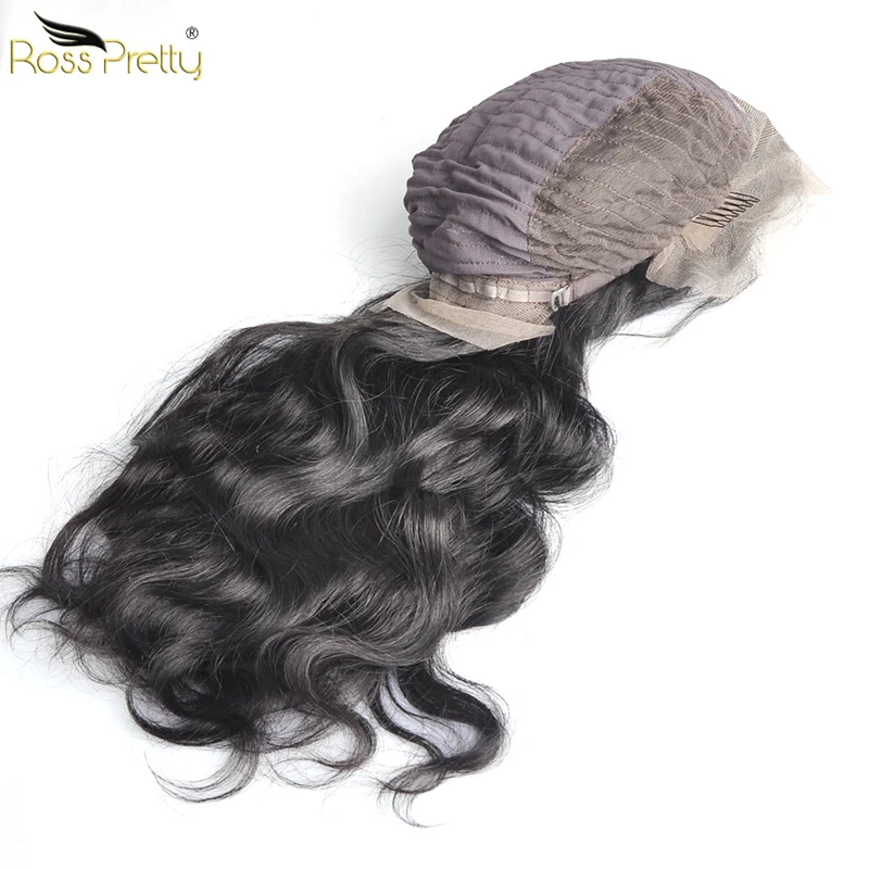 Натуральные волосы Ross Pretty Remy бразильские на сетке спереди парик волнистые парики