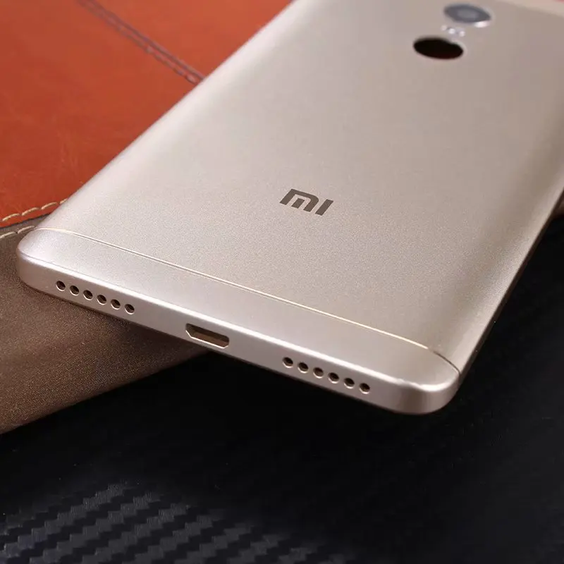 Note4 чехол для Xiami Redmi Note 4/Note 4X MTK Helio X20 корпус металлический аккумулятор задняя крышка для смартфона
