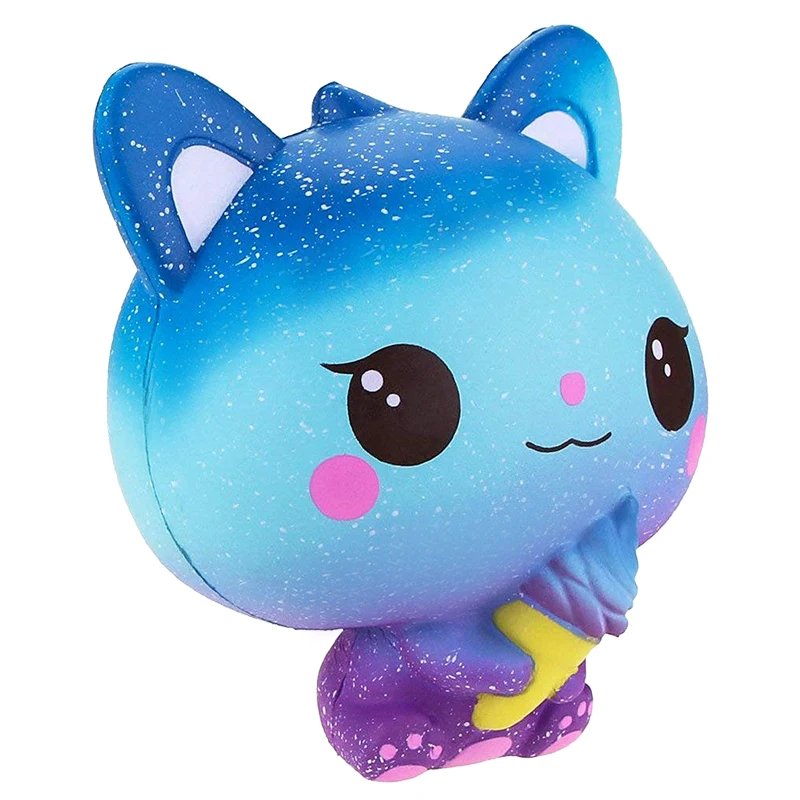 Kawaii jumbo squishy unicorn сжимаемых игрушек медленно поднимающийся Единорог Мягкий пакет антистресс подарок