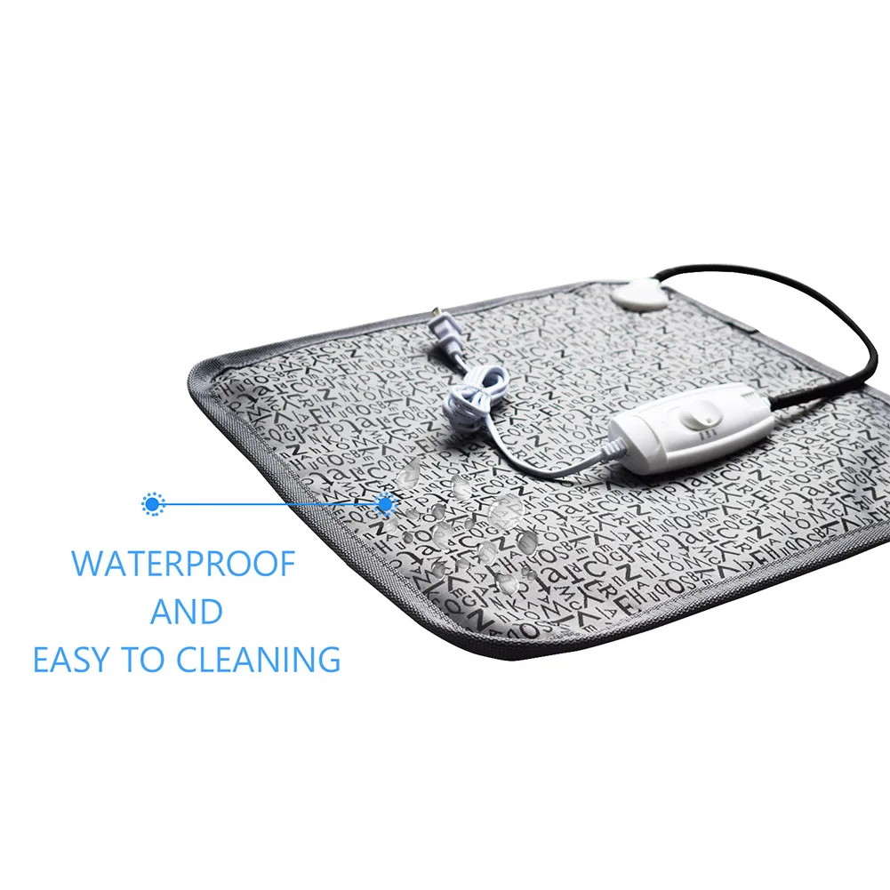 Электрический нагревательный коврик для домашних собак, высокое качество, водонепроницаемый, анти-укус, электрический нагревательный коврик, коврик для кровати собаки, одеяло для собачьей клети, конуры, штепсельная вилка США, 110 В