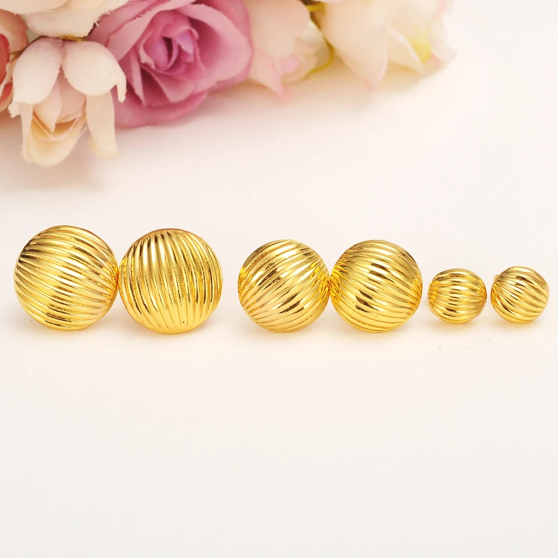 

Bangrui Gold Color Earrings Stud For Women Girls Female Jewelry New T Ethiopian African American European Earrings