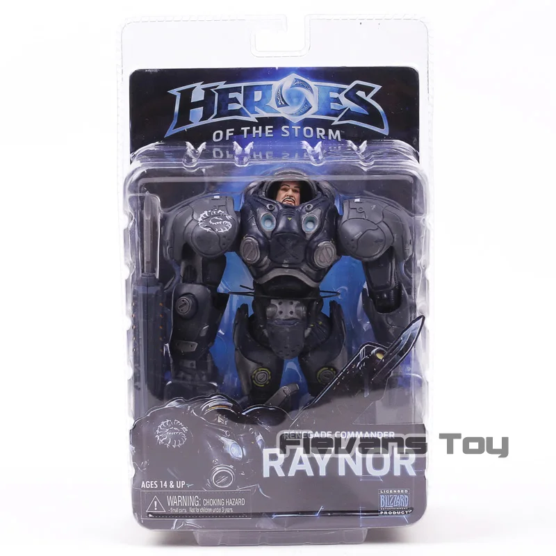 NECA Heros of The Storm Renegade Commander Raynor фигурка коллекция игрушек Модель Brinquedos подарок