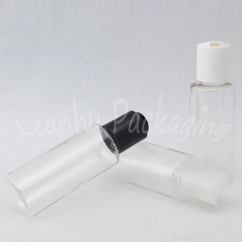 Прозрачная Пластиковая Бутылка объемом 50 мл верхняя крышка диска бутылка для