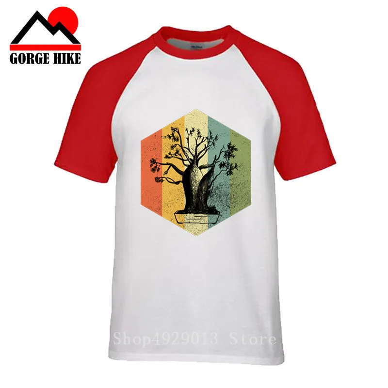 Новые винтажные летние футболки с рукавами Jujitsu Homme футболка Miyagi Do Bonsai Tree Karate