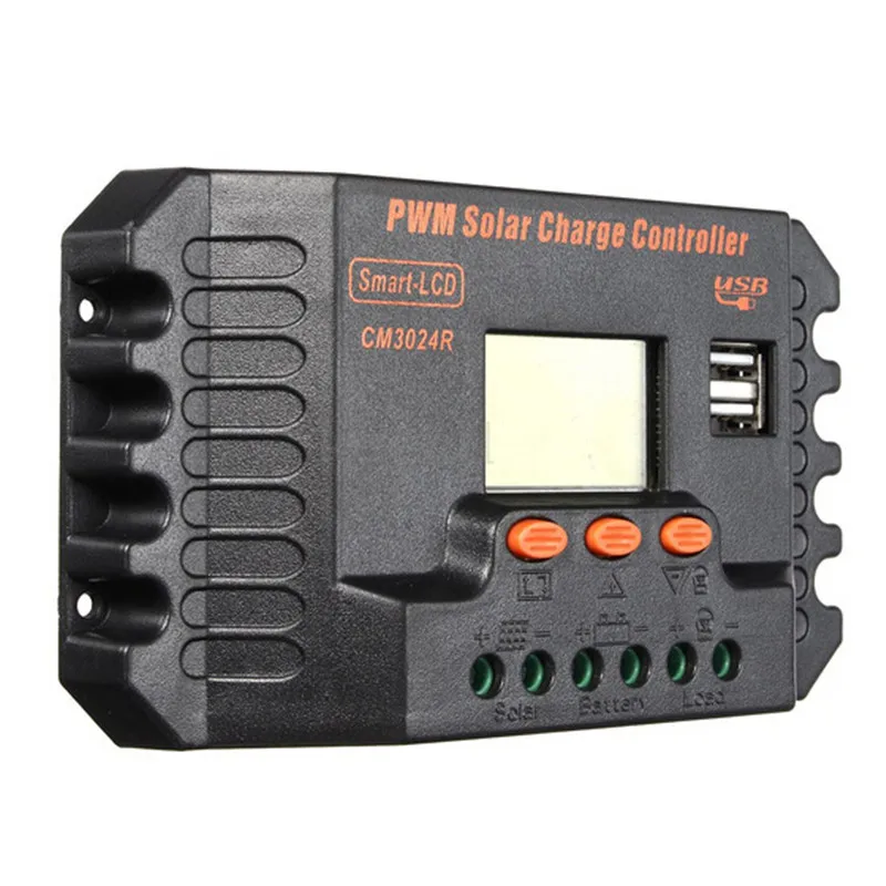 Hot!12/24V 30A USB Solar panels charge controller Solarladeregler Best Price Top Quality | Обустройство дома