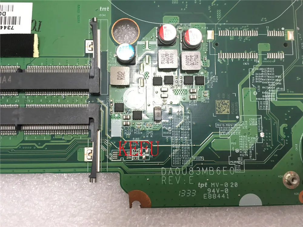 KEFU for 734424-501 739965-501 DA0U83MB6E0 mainboard HP Pavilion 14 14N Laptop Motheboard i3-4005U works full test | Компьютеры и офис