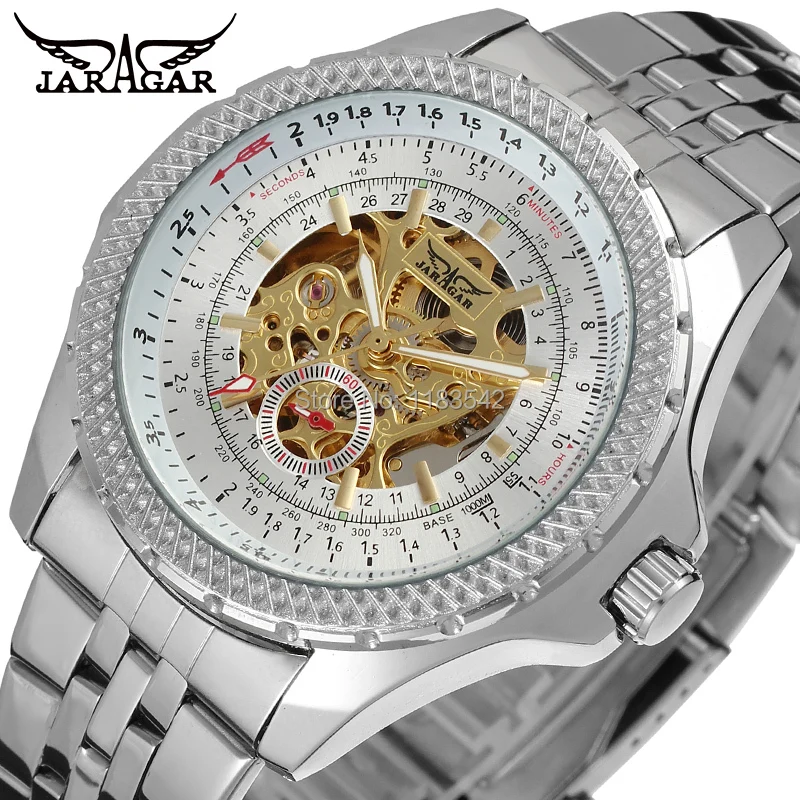

New Business Watches Men Top Quality Automatic Men Watch Factory Shop Free Shipping JAG8052M4S2