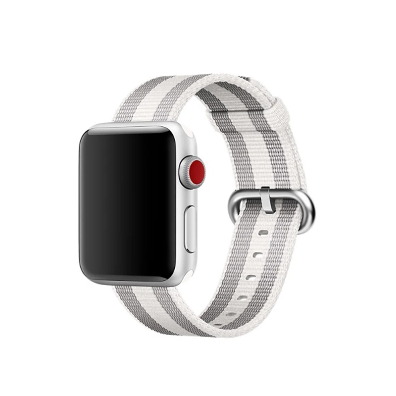 26 Спортивный ремешок для apple watch band 4 5 44 мм 40 мм iwatch band 42 мм 38 мм apple watch 5 4 3 2 тканый нейлоновый браслет аксессуары для часов - Цвет ремешка: 26
