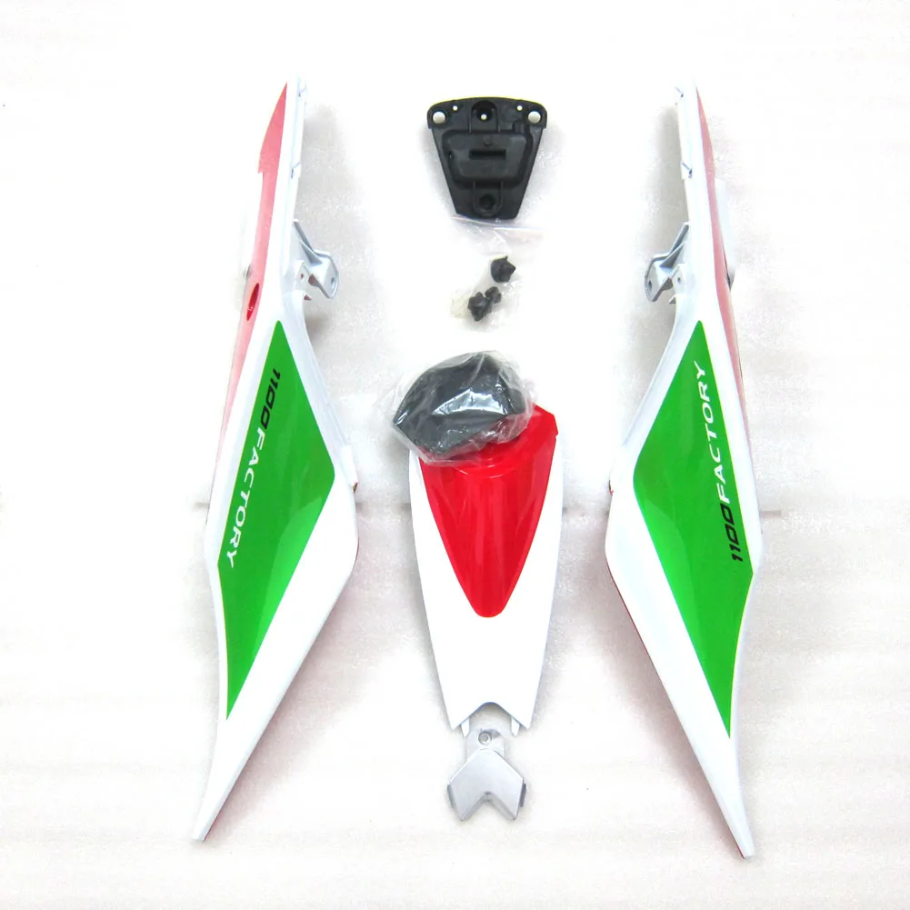 09-15 РСВ 4 1000 панель мотоцикла задний Обтекатель капота Крышка для Aprilia RSV4 RSV1000 2009 2010 2011 2012 2013 - Цвет: Зеленый
