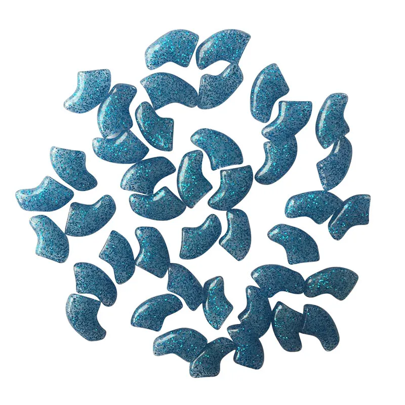 20 шт./пакет мягкие колпачки для когтей кошек лап протектор с бесплатным клеем