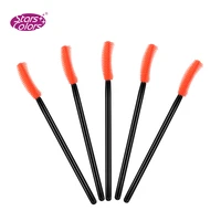 50 pcsbag high quality plastic silicone soft brush mini disposable eyelash extension brush makeup tools length 105mm