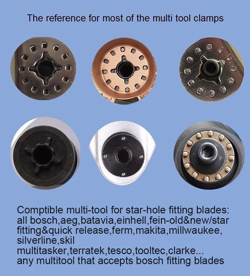 2 шт. STARLOCK точный Осциллирующий балд 34 мм HCS пила с японскими зубцами для быстрой