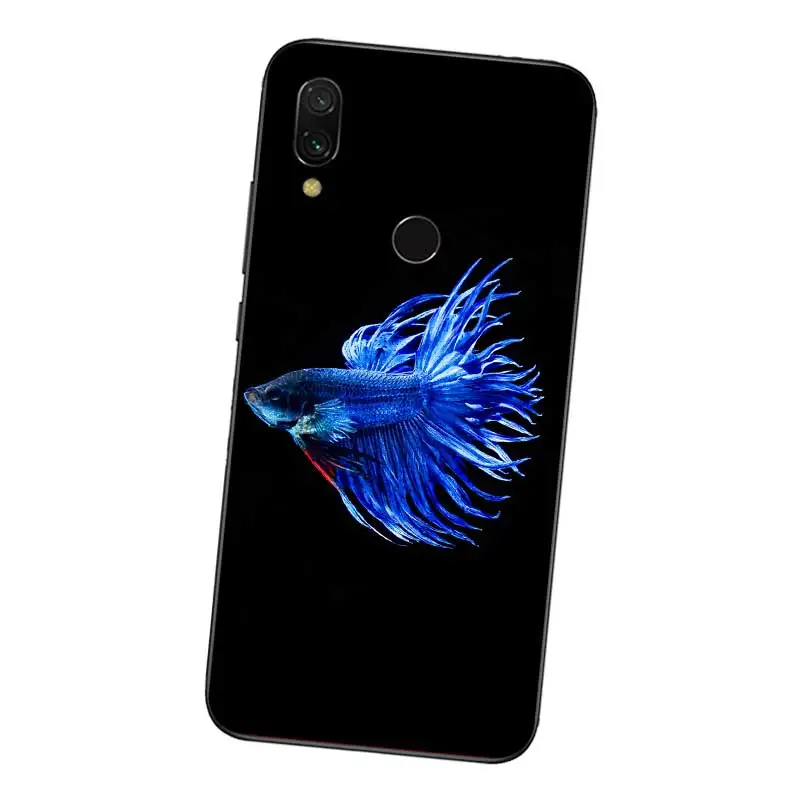 N270 Бетта рыбы Мягкие TPU силиконовый чехол для Xiaomi Redmi Note 3 4 4X5 5A 6 7 Pro Глобальный
