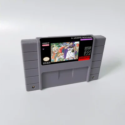 Карта Dragon Quest I &amp II or III V VI View-карта для игры ролевая игра версия США английский