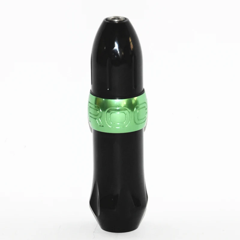 Green Tattoo pen Новое поступление, Ротационная Машина для тату с ракетами, японский мотор, Мощный Тихий, с бронком, комплекты для тату, поставка - Цвет: Green Tattoo pen