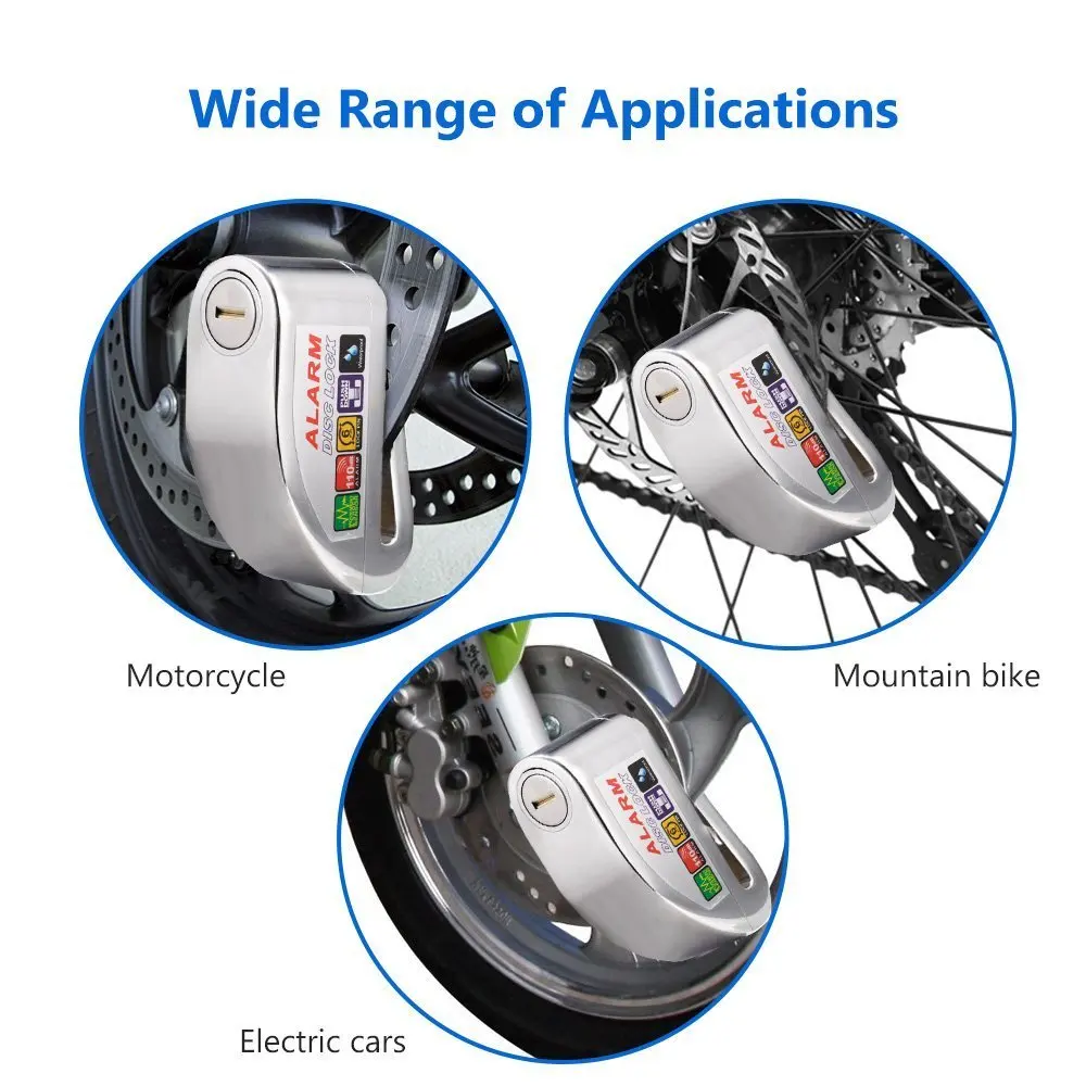 INBIKE стальной замок для мотоцикла Аксессуары велосипеда Antivol Velo защита от кражи