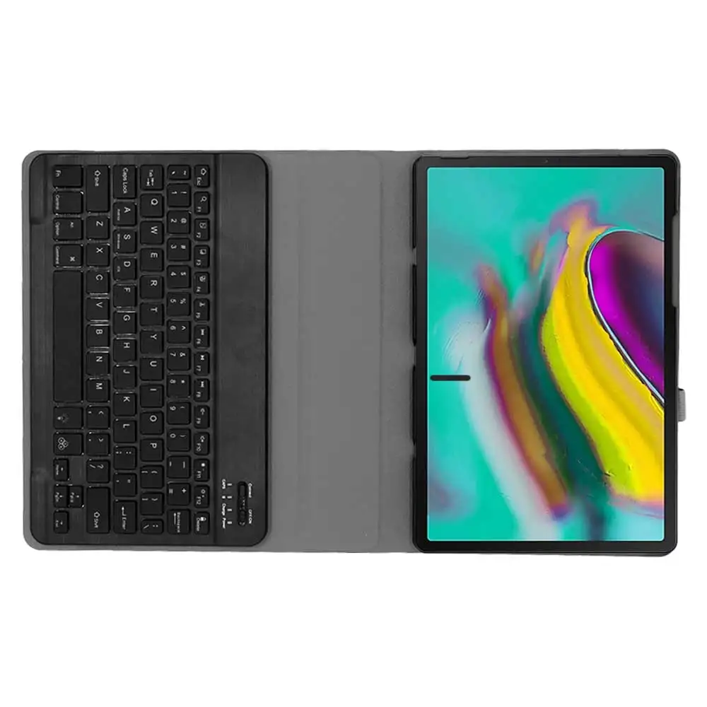 Подсветка беспроводная клавиатура-чехол для Samsung Galaxy Tab S5e 10,5 SM T720 T725 чехол для клавиатуры кожаный чехол-подставка