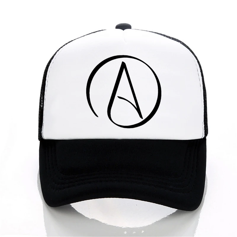 

Atheist Symbol FSM Pastafarian Religion Printed Men Baseball Caps summer Men Women cool Mesh trucker Cap Hats