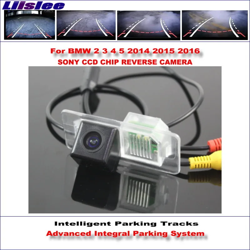 Liislee запасная задняя камера заднего вида для BMW 2 3 4 5 2014 2015 2016 / HD 860 пикселей 580 ТВ