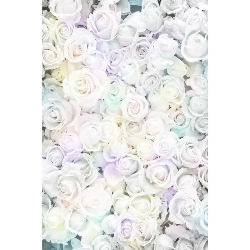 

5X7FT Vinyl Photography Backgrounds Customized Valentine's day and Wedding Party Photography Backgrounds Flower backdrop F-3135