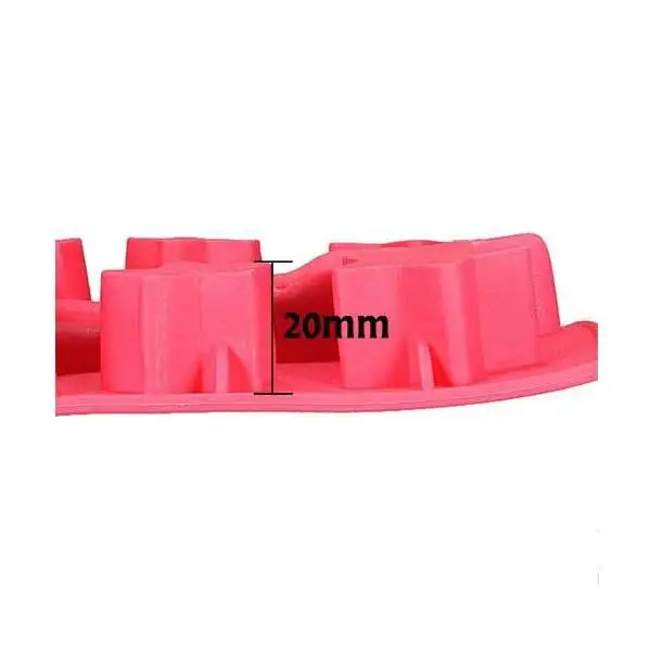 Bestman Ice Cube Tray Silicone Lucky Star Shaped Bar Molds | Дом и сад