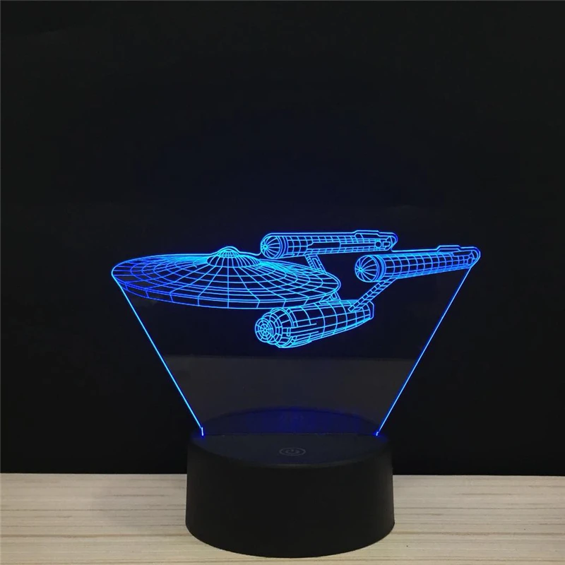 СВЕТОДИОДНЫЙ 3D ночник в виде совы сенсорные настольные лампы 7 цветов меняющийся