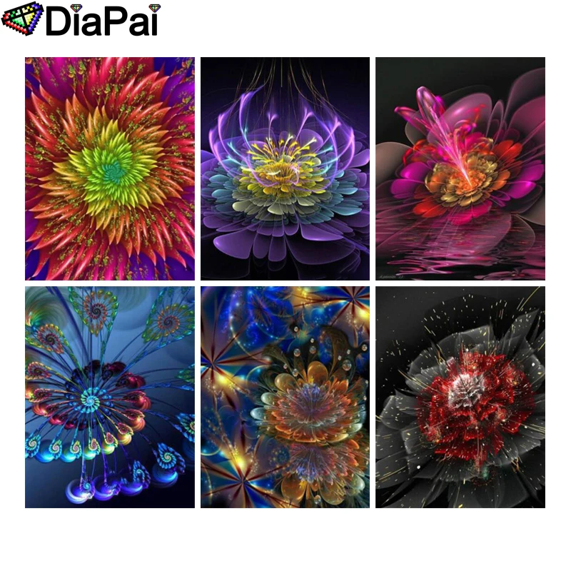 

DIAPAI 5D DIY Diamond Painting 100% Full Square/Round Drill "Colorful pattern" 3D Embroidery Cross Stitch Home Decor