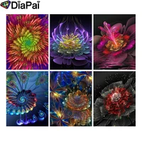 diapai 5d diy diamond painting 100 full squareround drill colorful pattern 3d embroidery cross stitch home decor