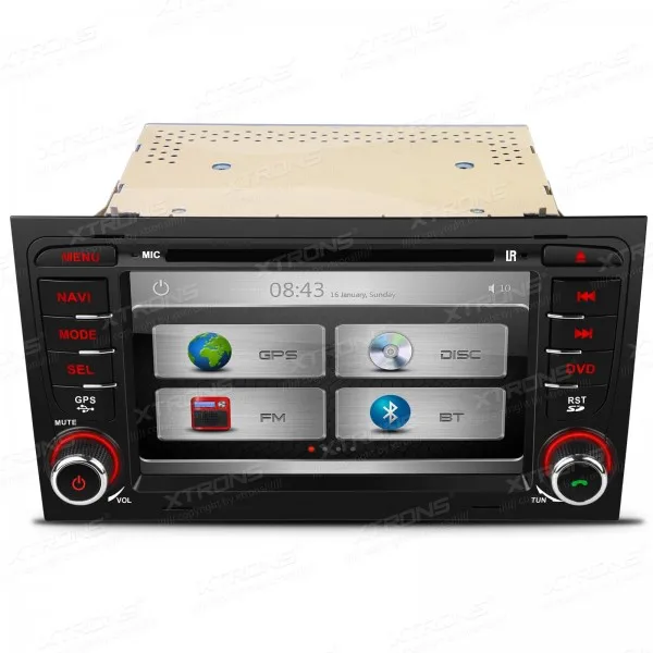 XTRONS 7 дюймов 2 din автомобильный аудио HD сенсорный экран стерео DVD плеер с GPS