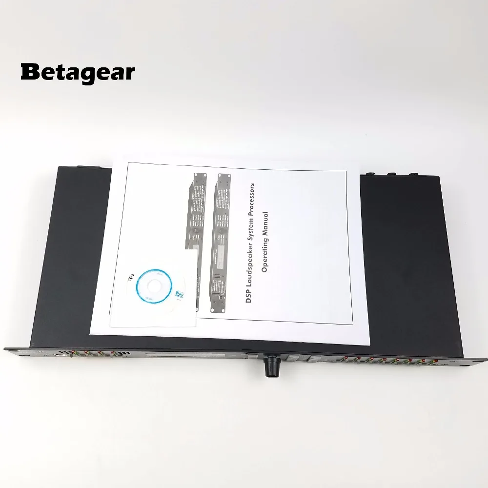 Betagear 4.8SP цифровой процессор сигнала цифровой динамик процессор эффект звуковой процессор аудио Оригинальное программное обеспечение