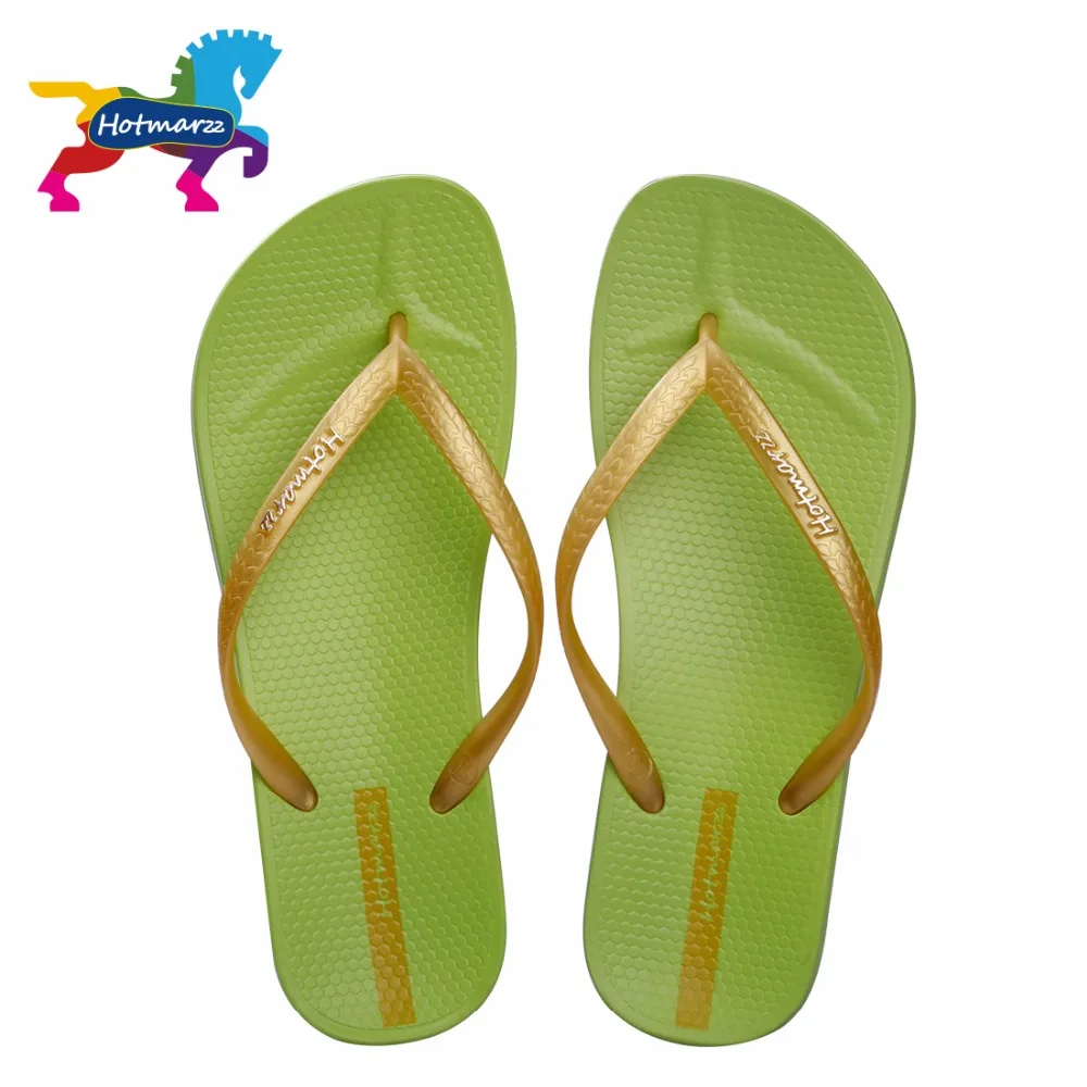 Hotmarzz женские шлепанцы модные пляжные сандалии однотонные на плоской подошве|slipper
