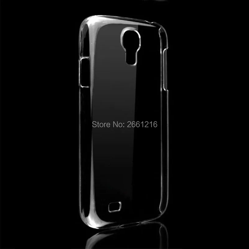 S4 i9500 Жесткий ПК чехол ультра тонкий прозрачный жесткий пластиковый Защитная