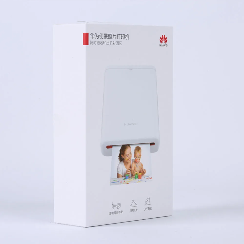 Huawei Photo Printer Zink AR фотопринтер 300 точек/дюйм huawei сублимационные портативные телефонные принтеры 500mA - color: Huawei Photo Printer