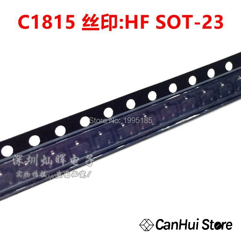 

100 . C1815 HF SOT-23 SMD