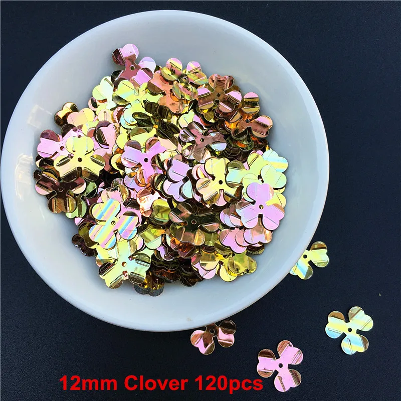 10 г/упак. смешанные цветы Слива Шестерня квадратного клевера формы свободная