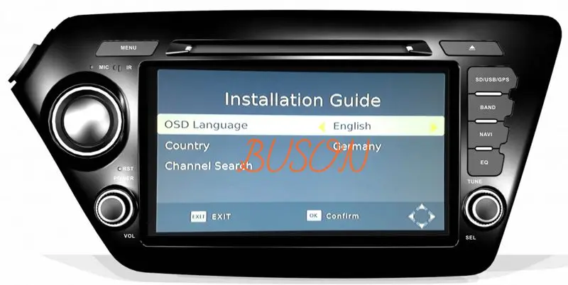 DVB T HD MPEG4 Автомобильный ТВ тюнер|car tv tuner|dvb-t hdcar dvb-t hd |