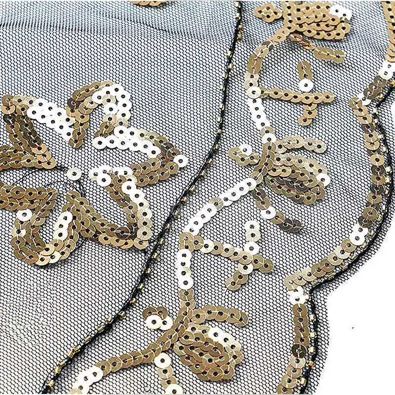 Шаль-Накидка женская черная/белая/Золотая/серебряная 1920s