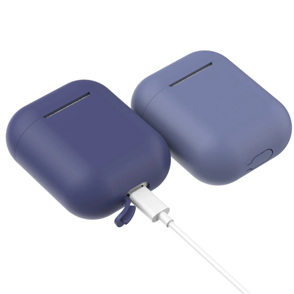 New Shockproof TPU Soft Silicone Case For Airpods 2 Protector Cover Dust Proof Anti lost Slim Wireless Earphones Pouch Durable |