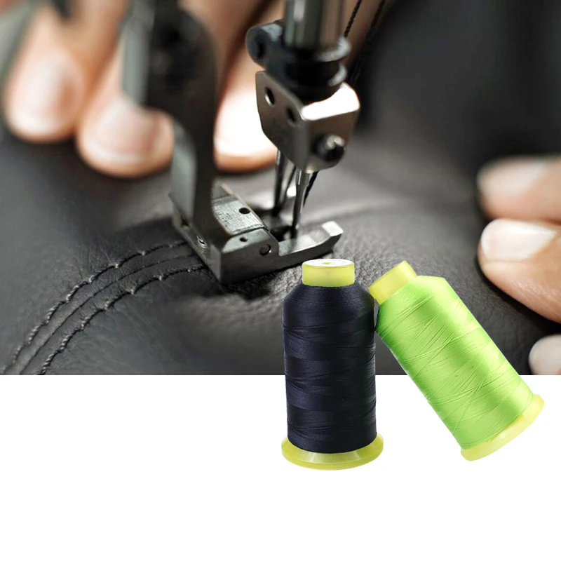 High Strength 150D 3# 1500 yards Leather Denim Jeans Polyester sewing thread line hilos de coser machine embroidery Z4633 | Дом и сад