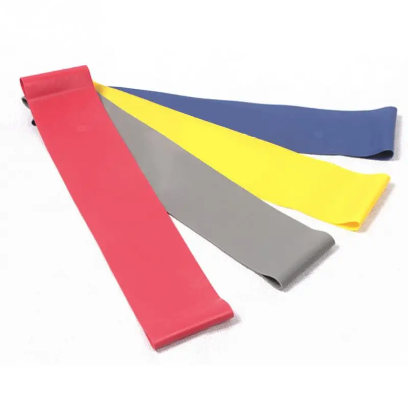 Фитнес 4 уровень пилатес Йога резиновые эспандерами Петлю Шнура Кроссфит