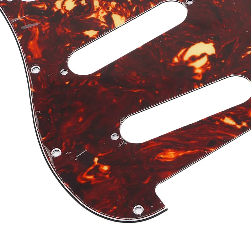 Красная накладка "под черепаху" для электрогитары Fender Stratocaster