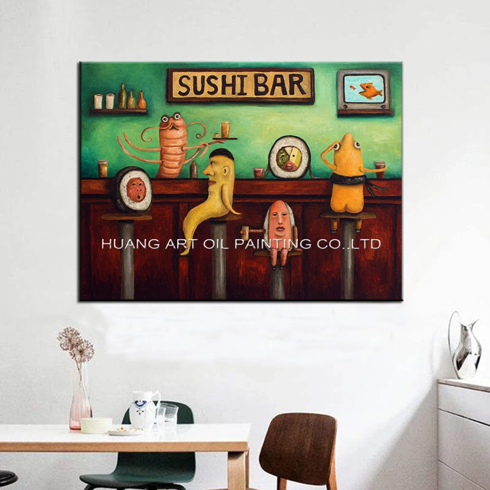 Картина маслом с изображением пейзажа современная живопись ручной работы для